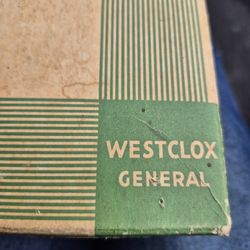 Vintage Westclox Ward 8-Day Clock – Original Box