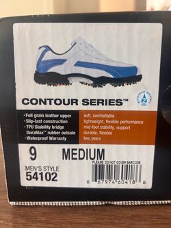 Footjoy Contour Golf Shoes Size 9