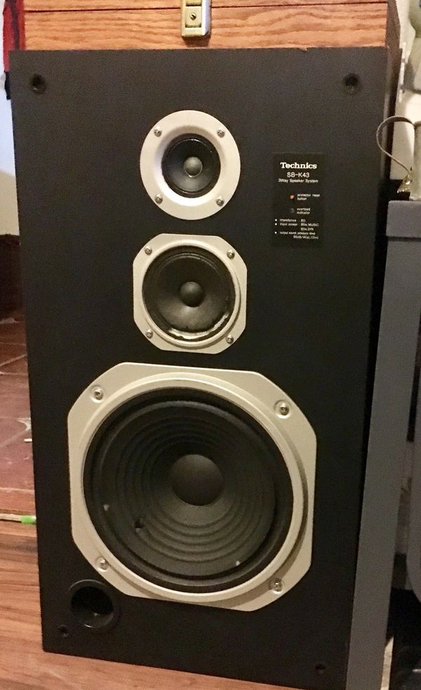 Pair of technics threeway speaker system for Sale in Dallas, TX OfferUp