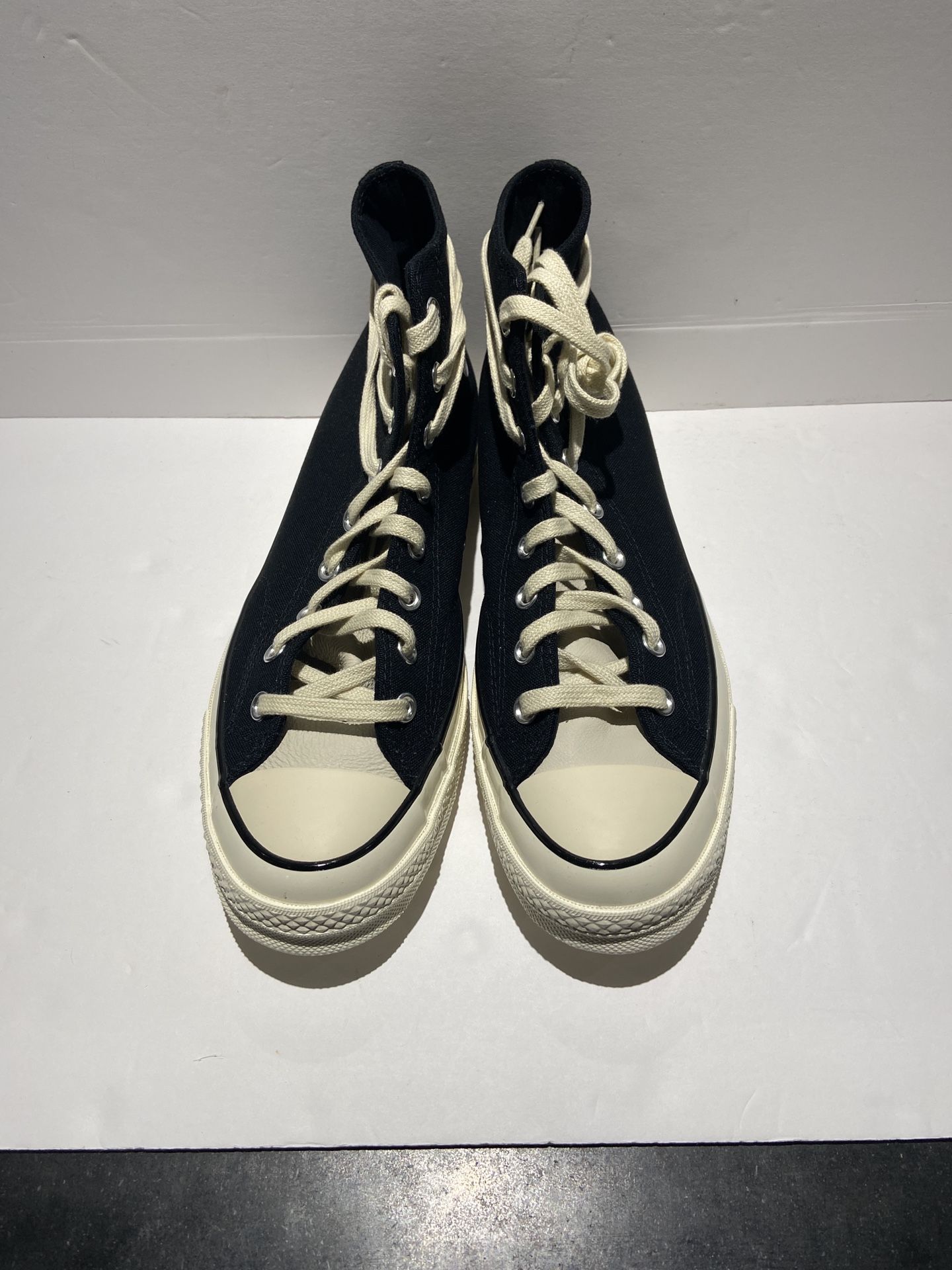 Converse x Fear Of God Essentials Chuck 70s Hi Black Natural 167954C Men Sz 10