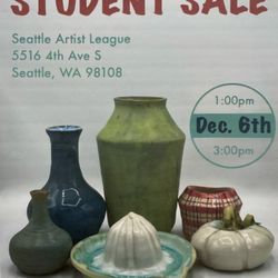 Seattle Artist League - Pottery Sale