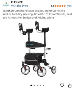 Elenker Upright Rollator Walker