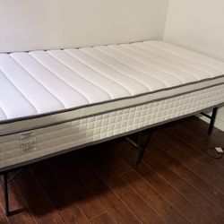Bed and Bed Frame