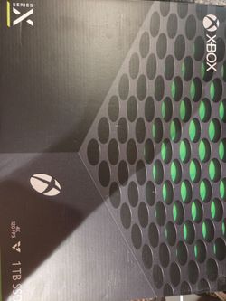 Xbox series x 1 tb carbon black
