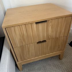 Wooden Night Stands Set Of 2