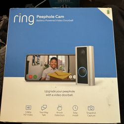 Ring Peephole Camera