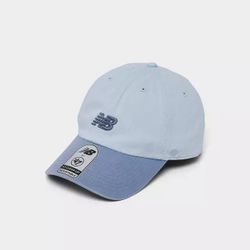 New Balance NB x ‘47 Trucker Adjustable SnapBack Hat - Oxford Blue/Fair Weather
