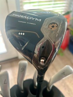 Ping G10 irons/ Callaway woods