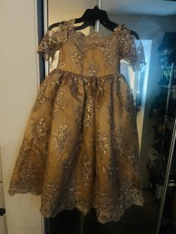 Gold Ball Gown 