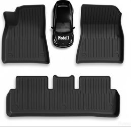 USED Protection Floor Mats for Tesla Model 3 - 2023