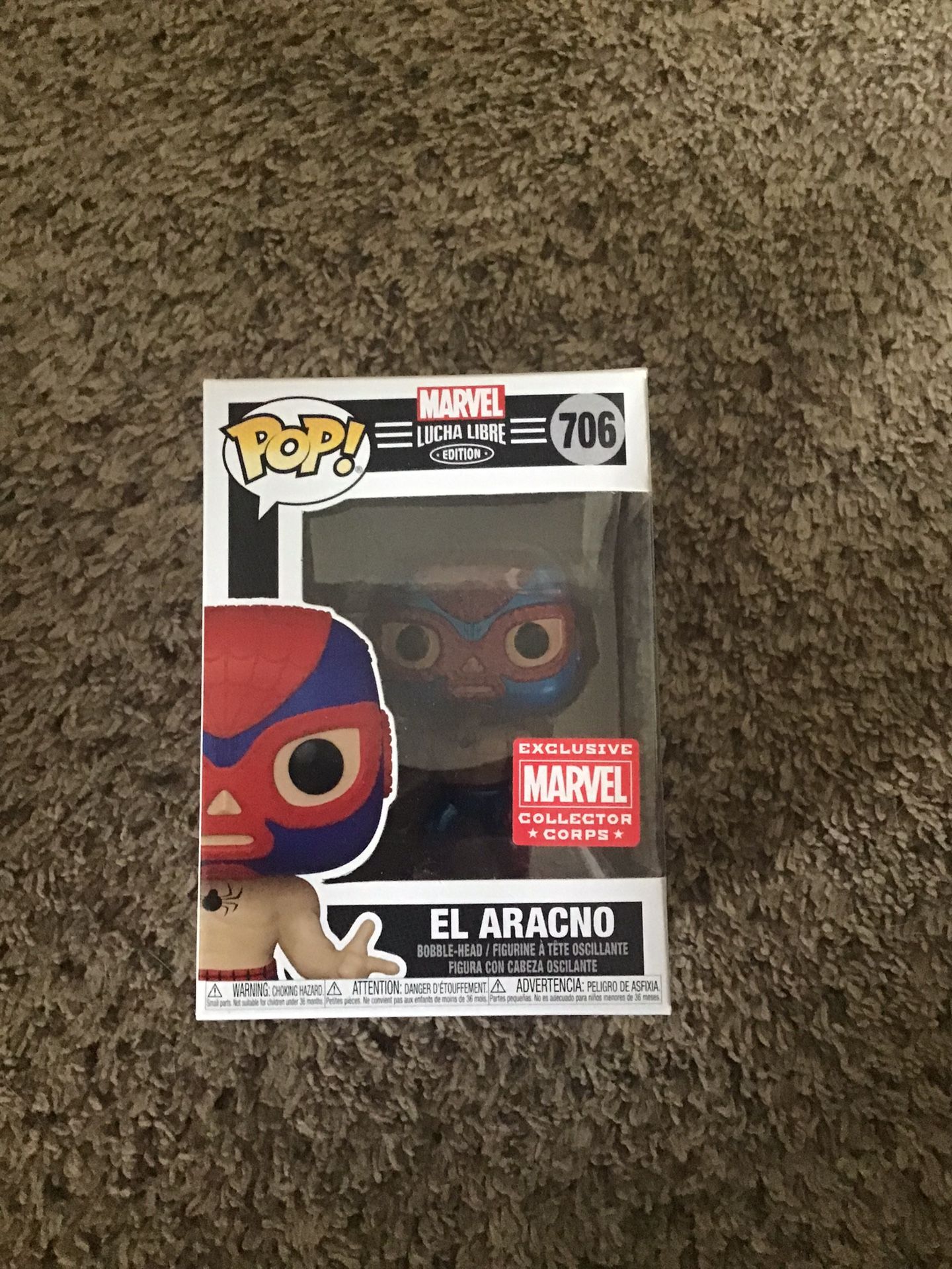 Funko Pop Marvel Lucha Libre El Arachnoid