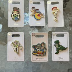 Disney Collection collectible pins  Toy Story Brand New set of (6)