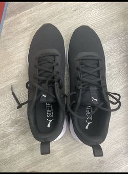 PUMA 1(contact info removed)  Black/White Running Shoes