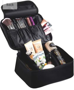 Travel makeup organizer