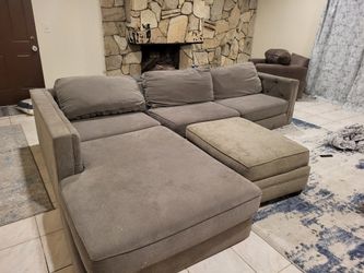 Living Room Armchair Couch Sofa Set L- SHAPED