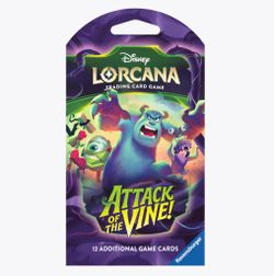 Disney Lorcana: Attack of the Vine! Sleeved Booster Pack