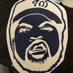 Ice Cube Decal Sticker 