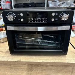 ifePlus Toaster Oven, 12-In-1 Convection Oven Countertop with Stainless Steel, 1700W Air Fryer Combo for Pizza Bread Grill