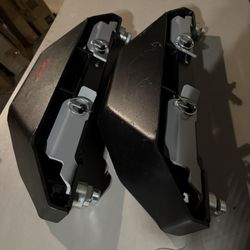 CURT 16025 Replacement Chevrolet Silverado, GMC Sierra 2500, 3500 HD Puck System 5th Wheel Legs, 25,000 Lbs, Hitch Head Required