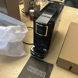 Crux Espresso Capsule Coffee Maker 