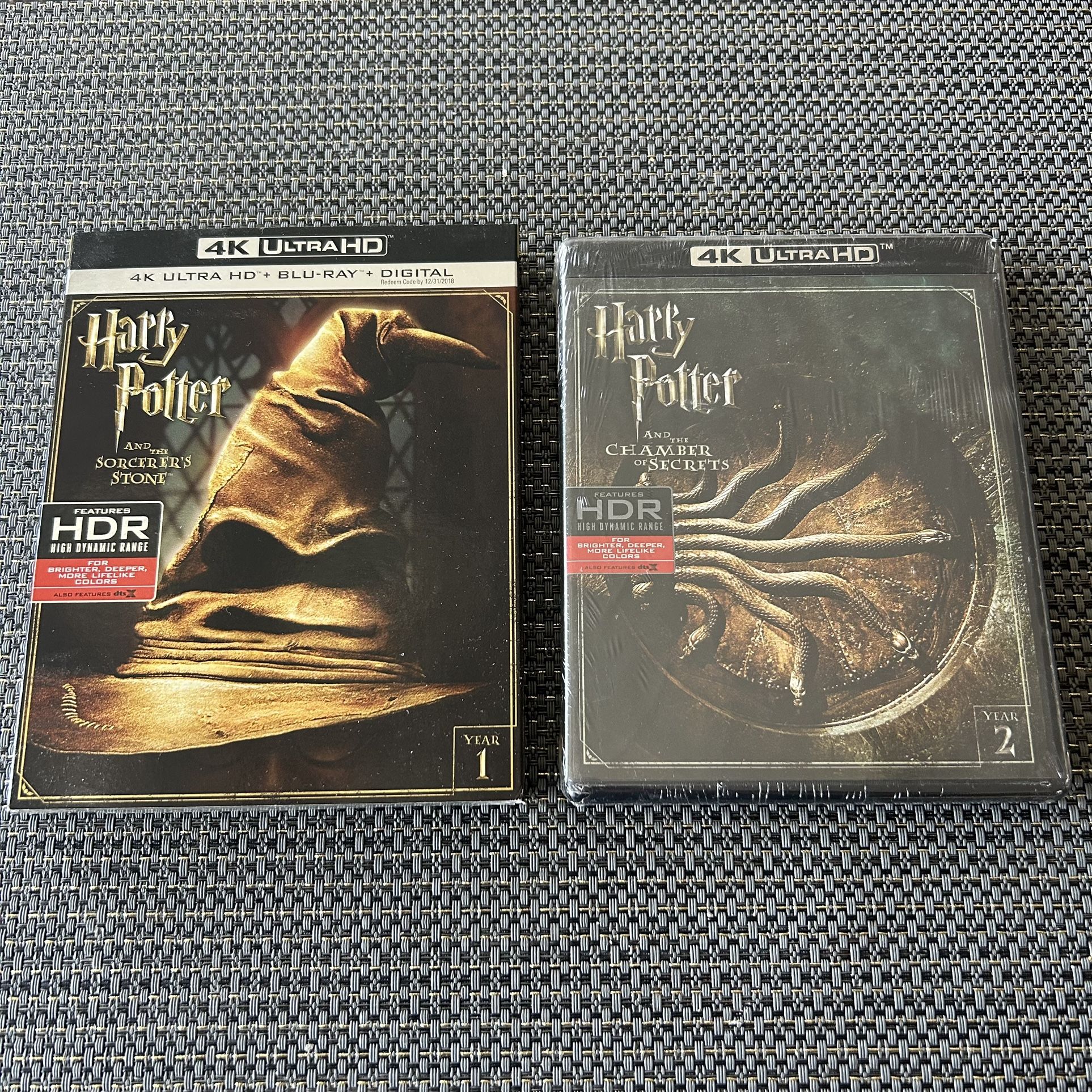 Harry Potter The Sorcerer’s Stone & Chamber Of Secrets 4K