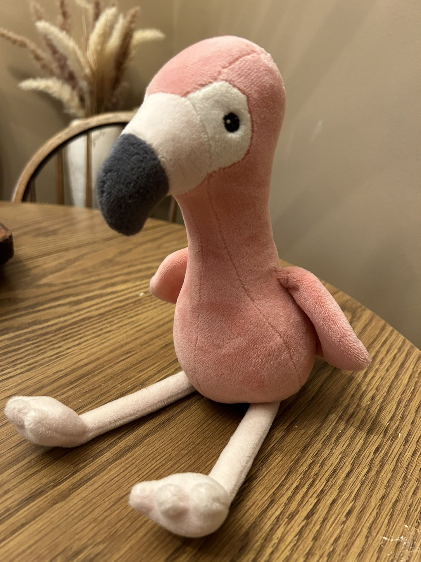 H&M Home 11" Pink Flamingo Bird Stuffed Animal Plush