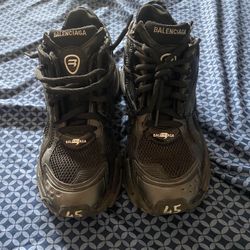 Black Balenciaga Runners