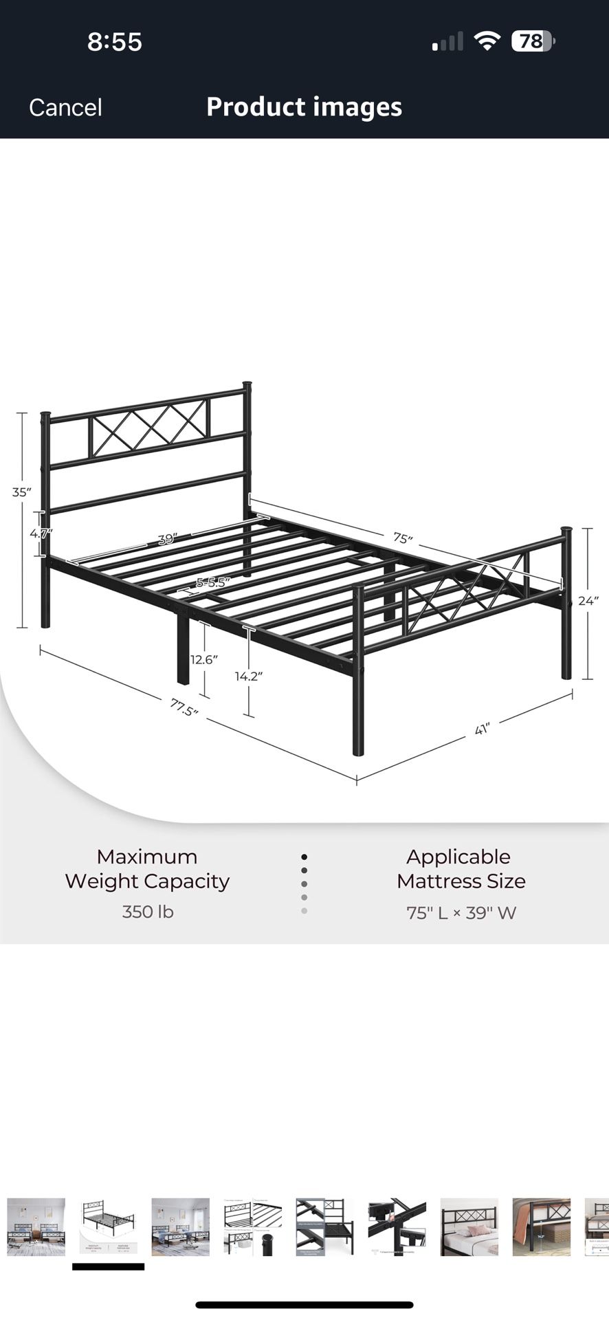 Twin Bed