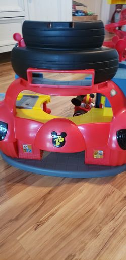 Mickey mouse car garage
