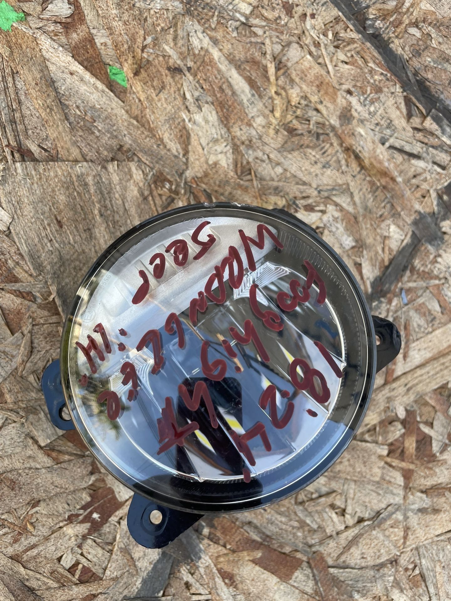 2020 2021 2022 MINI COOPER COUNTRYMAN LEFT LH DRIVER SIDE LED FOG LIGHT OEM used