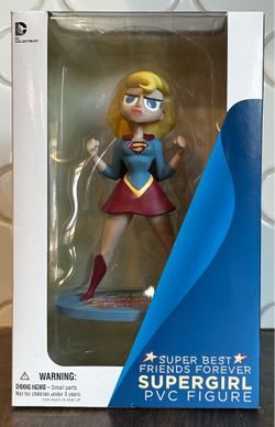DC Collectables Super Best Friends Forever Supergirl Figure 1 Faceplate Included