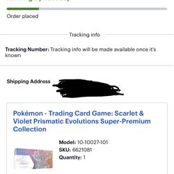 Prismatic Evolutions SPC Box