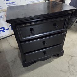 Nightstand Wood Furniture Drawer Dresser 