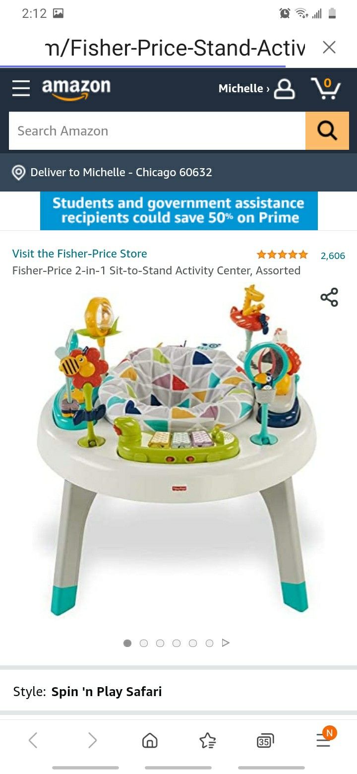 Fisher-price Activity center 