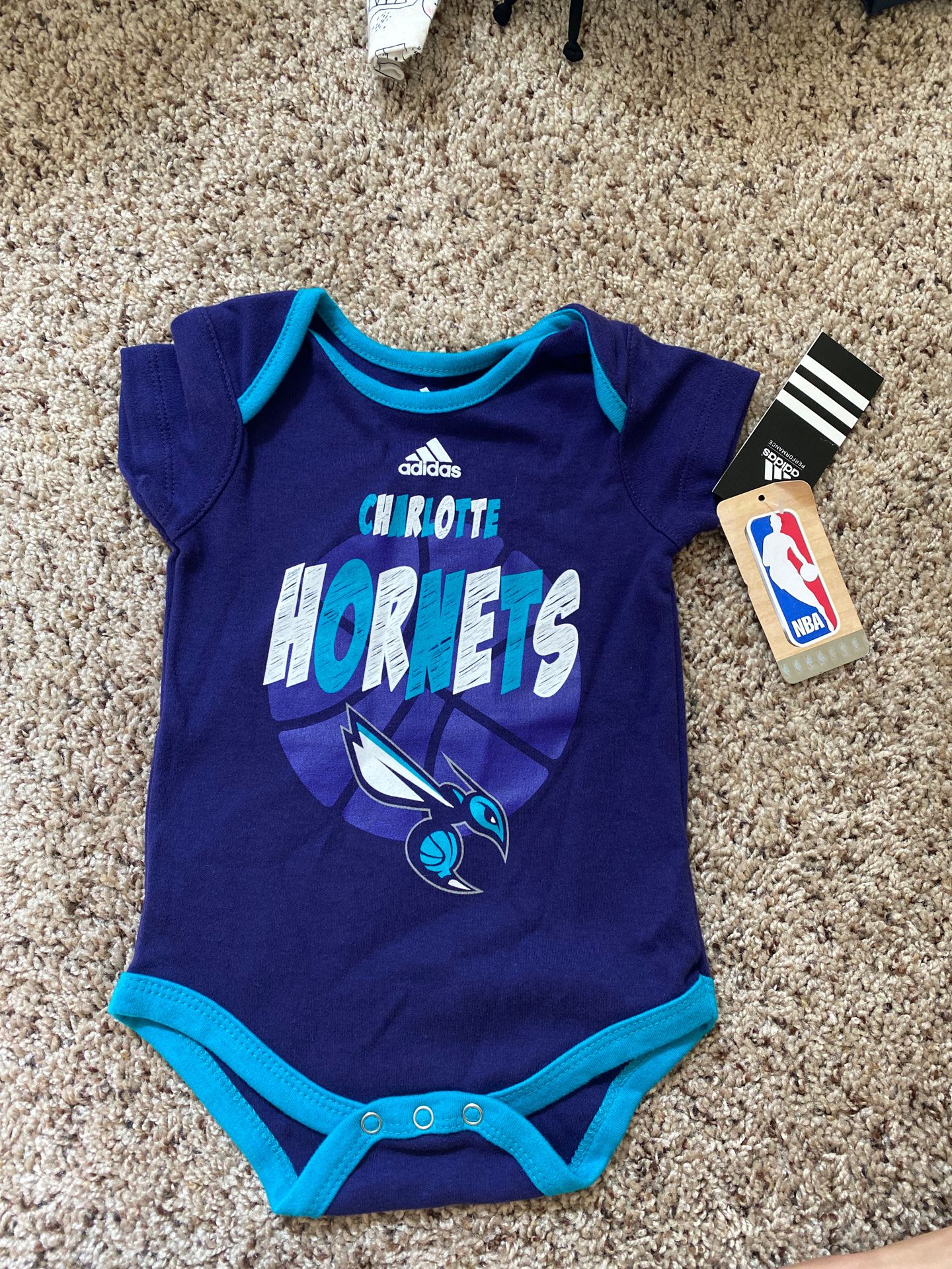 NBA Charlotte Hornets onesie