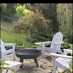3 pcs brand new wood fire pit 