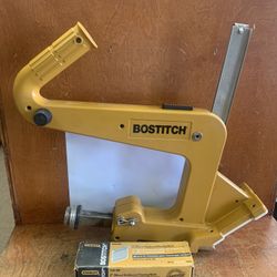 Stanley Bostitch Manual Hardwood Flooring Cleat Nailer Used