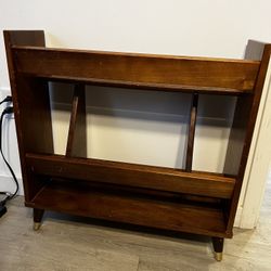 Danish MCM Small Bookcase