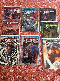 Superman Comic Lot, Dawn of DC, Jamal Campbell Covers