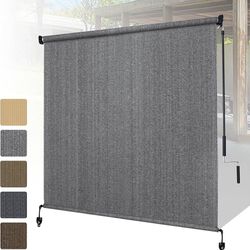 Outdoor Cordless Roller Shade 7’W x8’ L