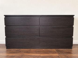 IKEA STORKLINTA 6-Drawer Dresser – Black