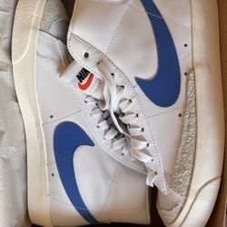 Brand New - Nike Blazer Mid 77 Pacific Blue (W7, M 5.5)