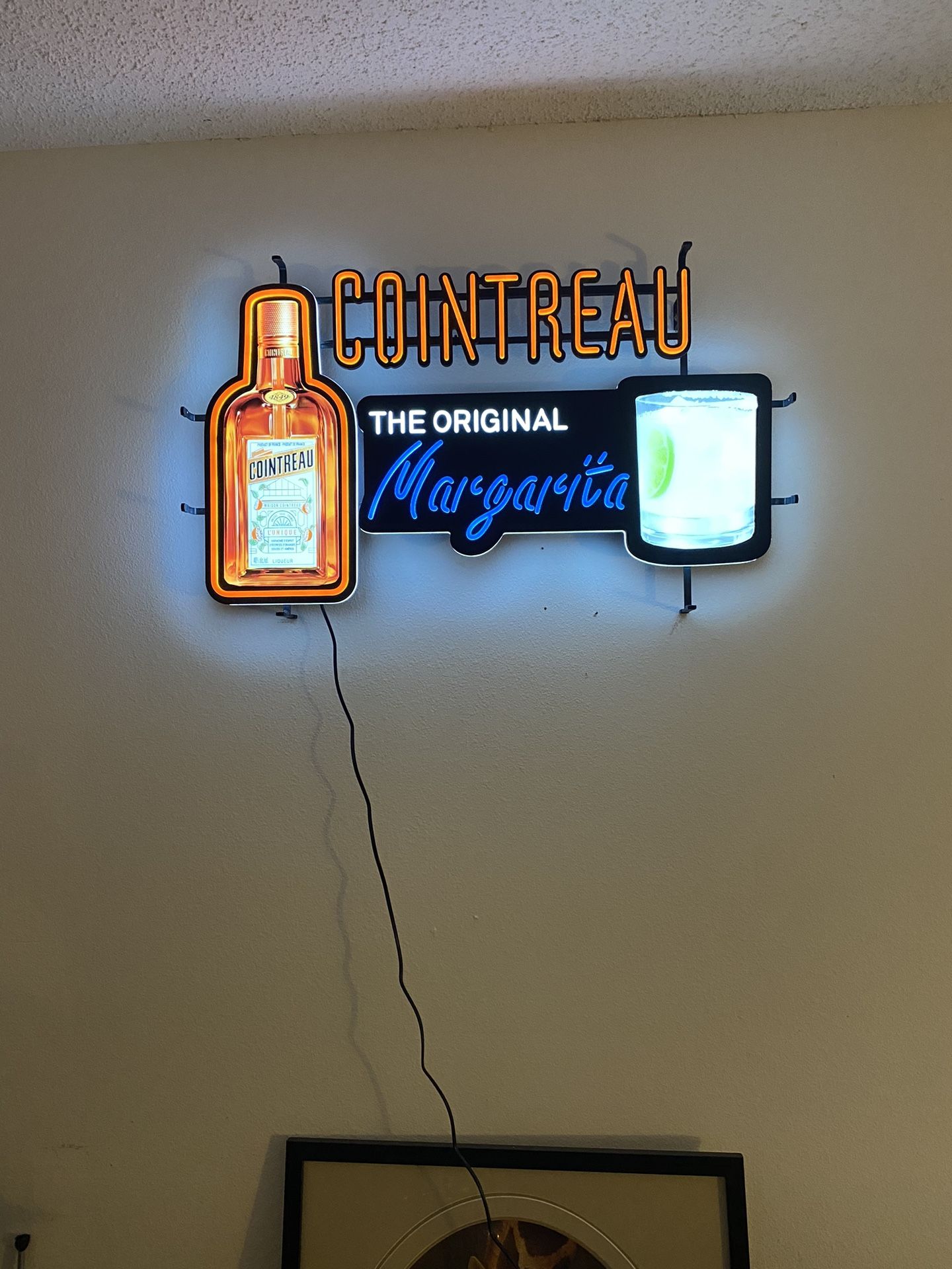 Cointreau neon sign
