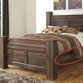 Ashley Queen Bed, Dresser and 2 Drawer Night stands
