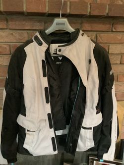 Women’s Rev’ It! Indigo Lined Motorcycle Jacket Size 44 = L