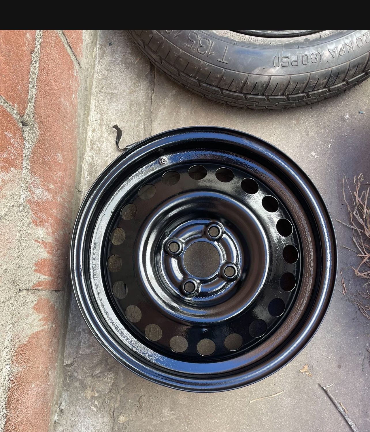 15" nissan Versa Wheel and tpms 4×100mm for any Versa 2013 to 2021