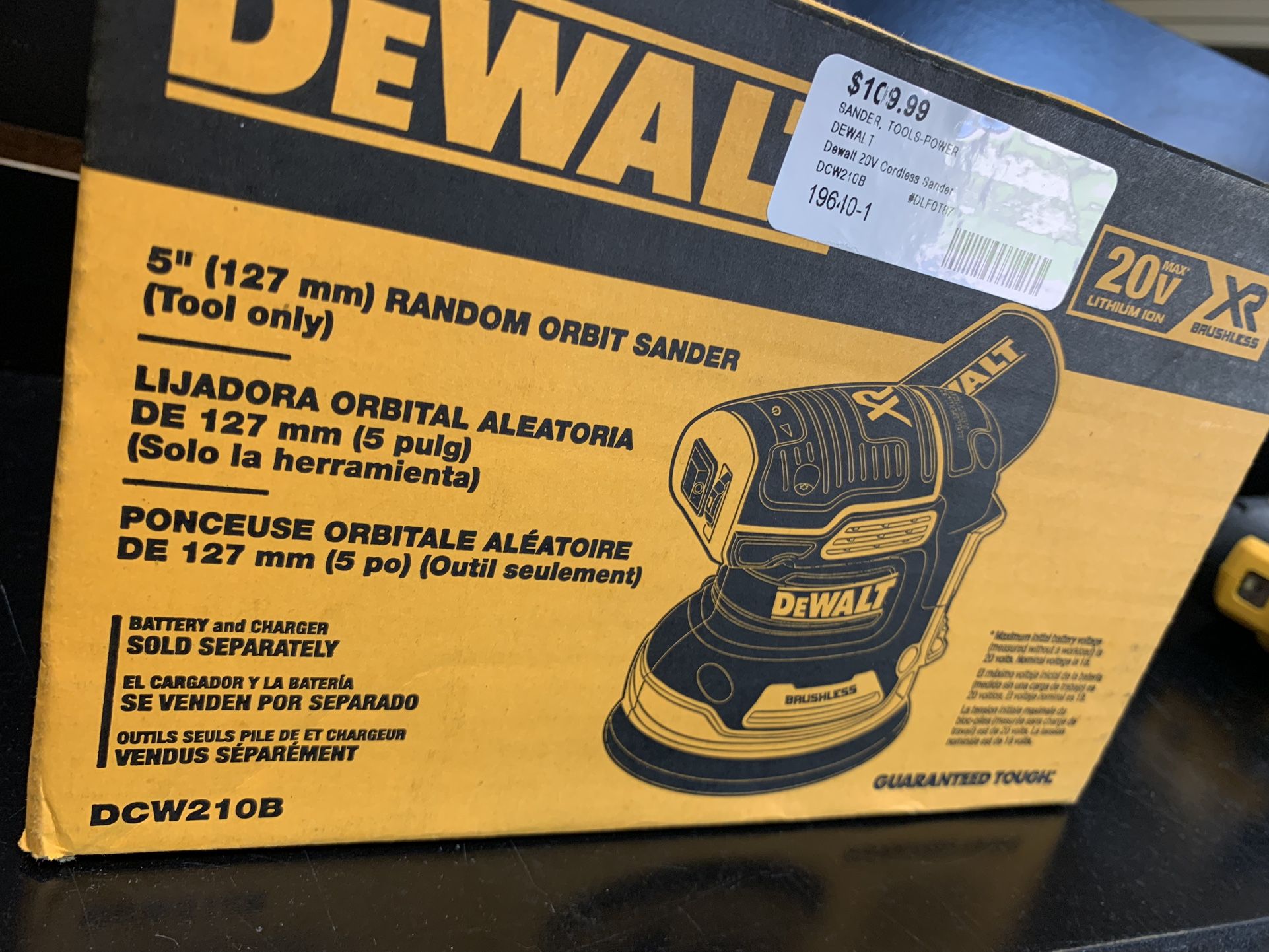 DeWalt Orbit Sander