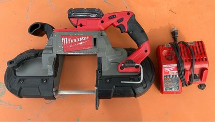 Milwaukee bandsaw , Greenlee Knockout , greenlee crimpers