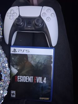 PS5 DualSense Controller & Resident Evil 4