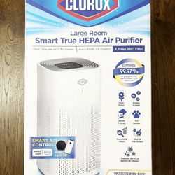 New Clorox Smart True HEPA Air Purifier Large Room 11011 Alexa